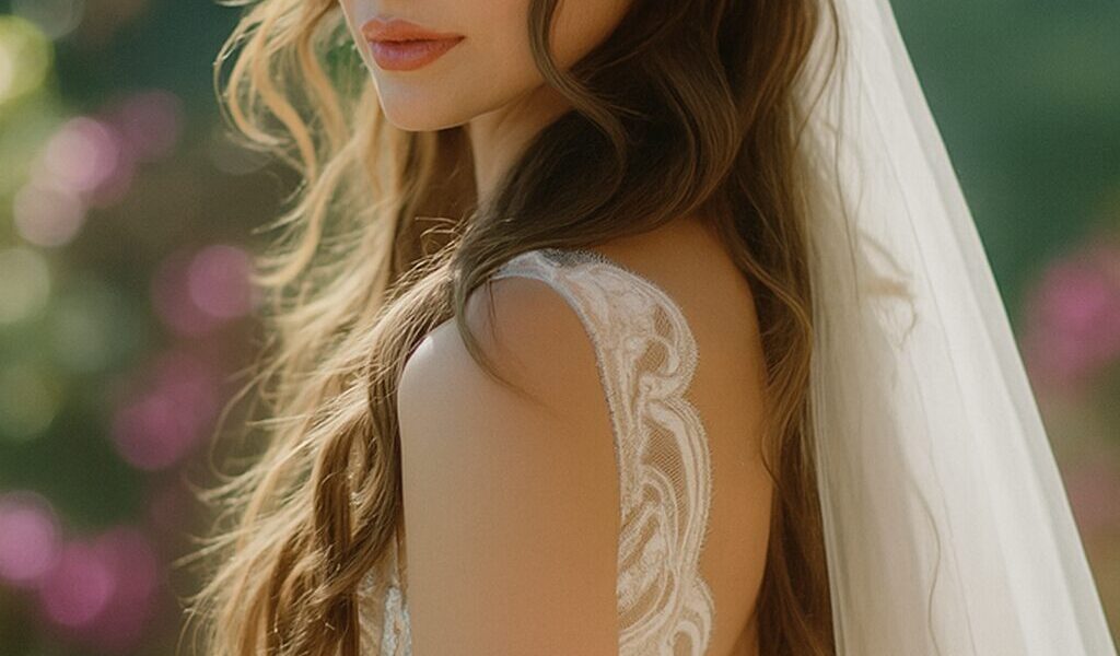 Beautiful bridal hairstyle