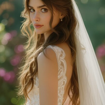 Beautiful bridal hairstyle