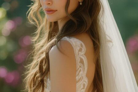 Beautiful bridal hairstyle