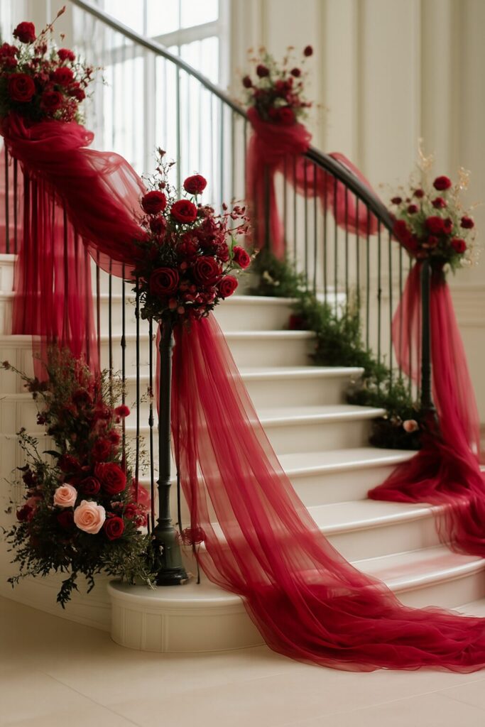 Romantic wedding decorations with timeless style