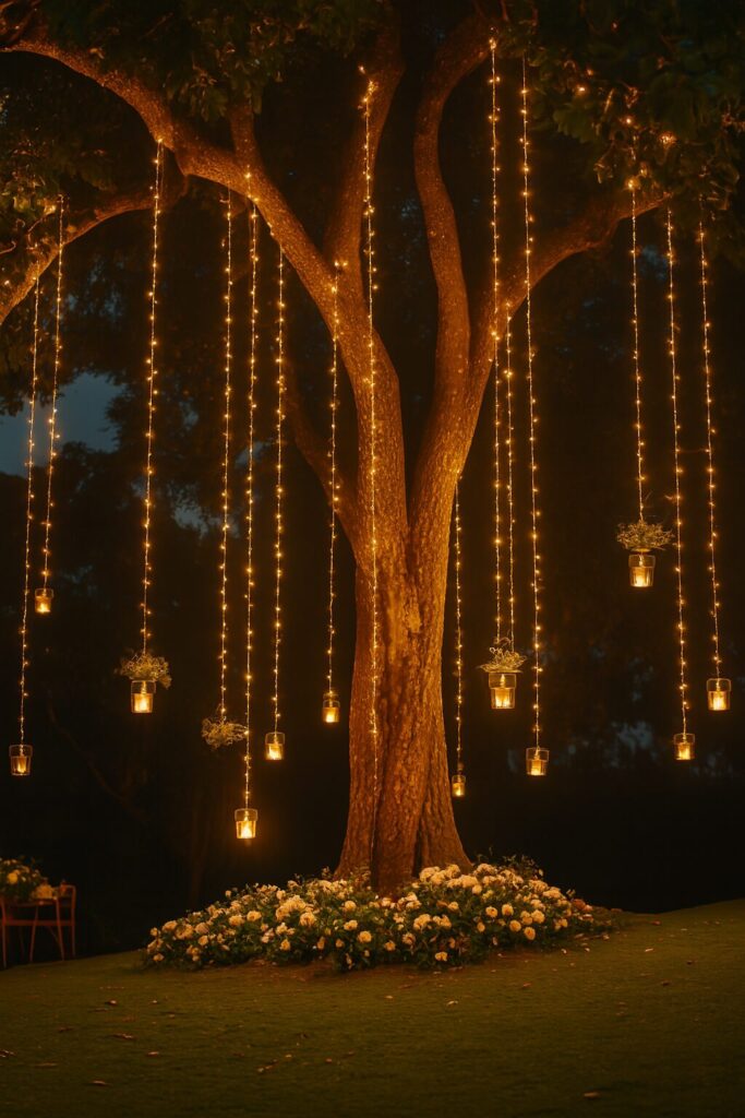 Romantic wedding decorations with timeless style