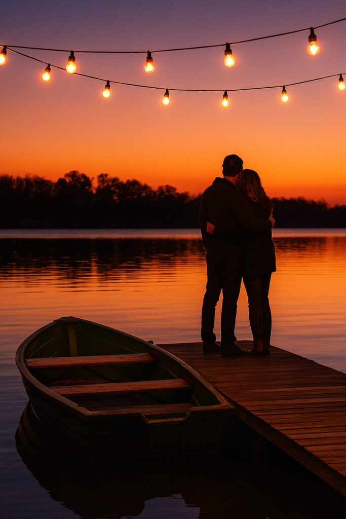 Joyful moment captured in wedding photo