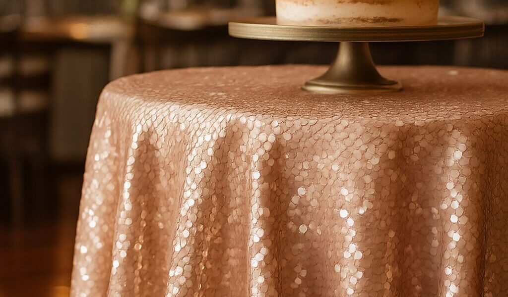 Elegant rustic wedding table arrangement