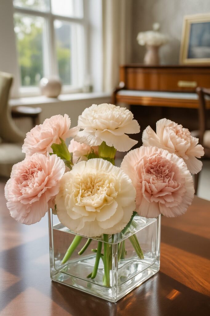 Elegant wedding table décor with floral centerpiece